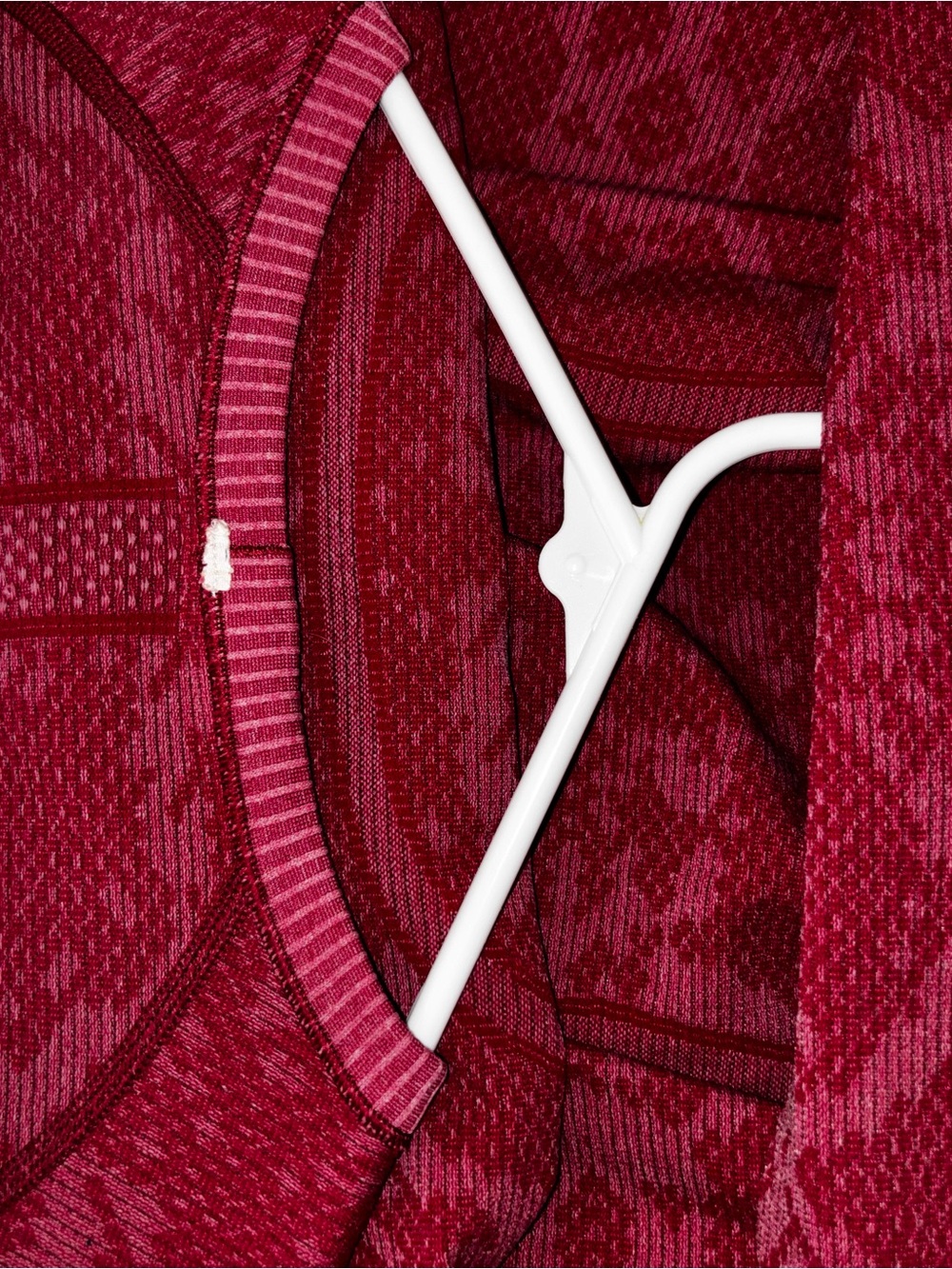 lululemon athletica Long Sleeve Tee in Deep Pink - Picture 4 of 4
